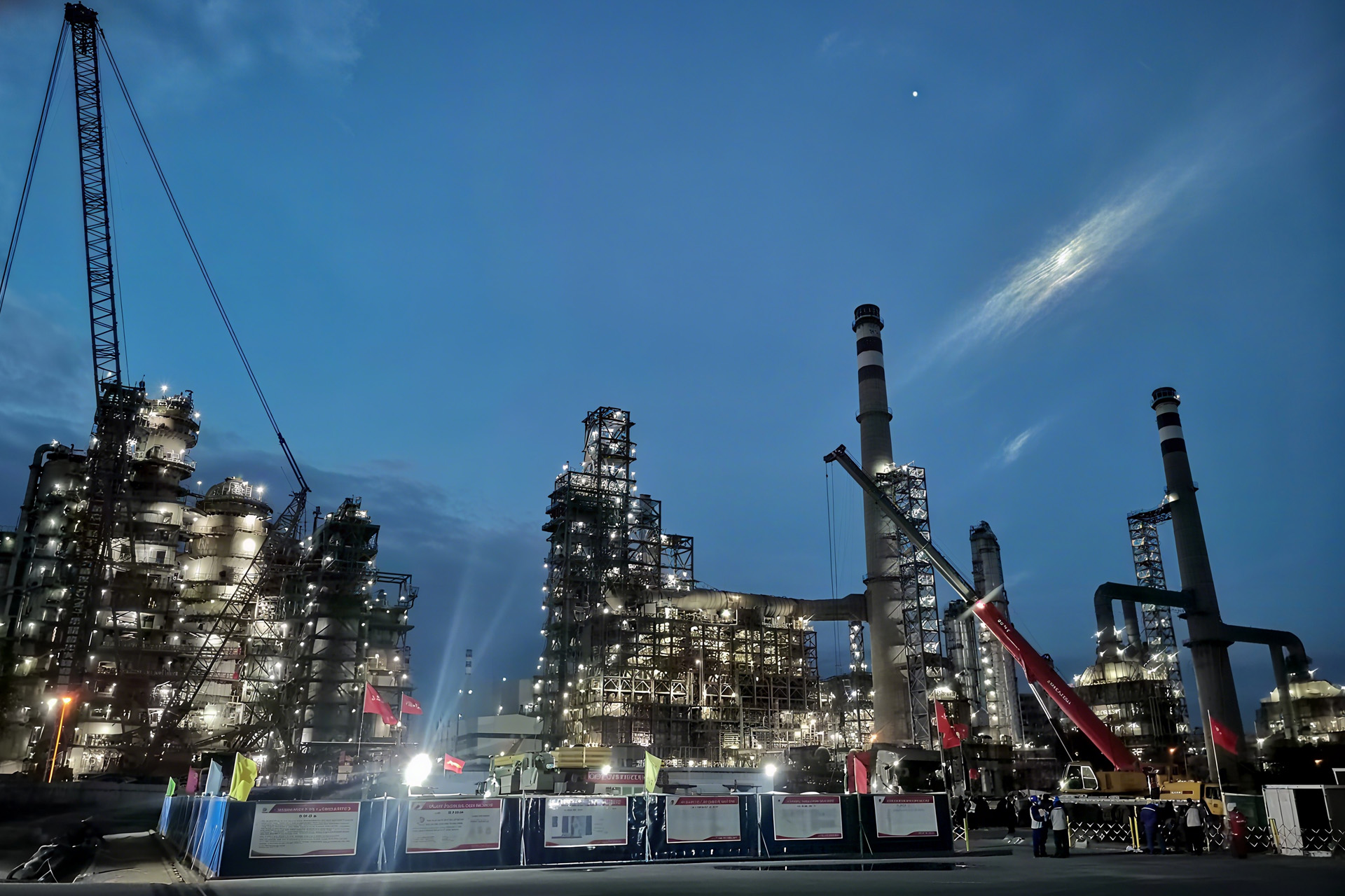 Chemical plant heat exchanger service