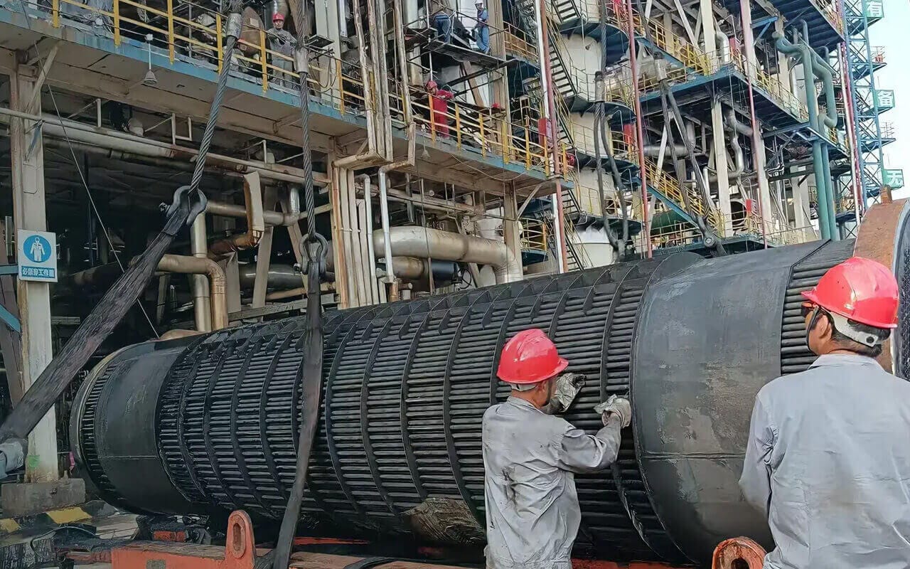 Power plant condenser bundle extraction