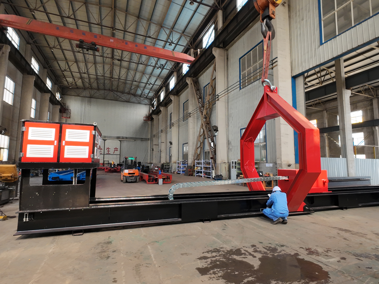 Tube bundle extractor RFQ planning for heat exchanger maintenance