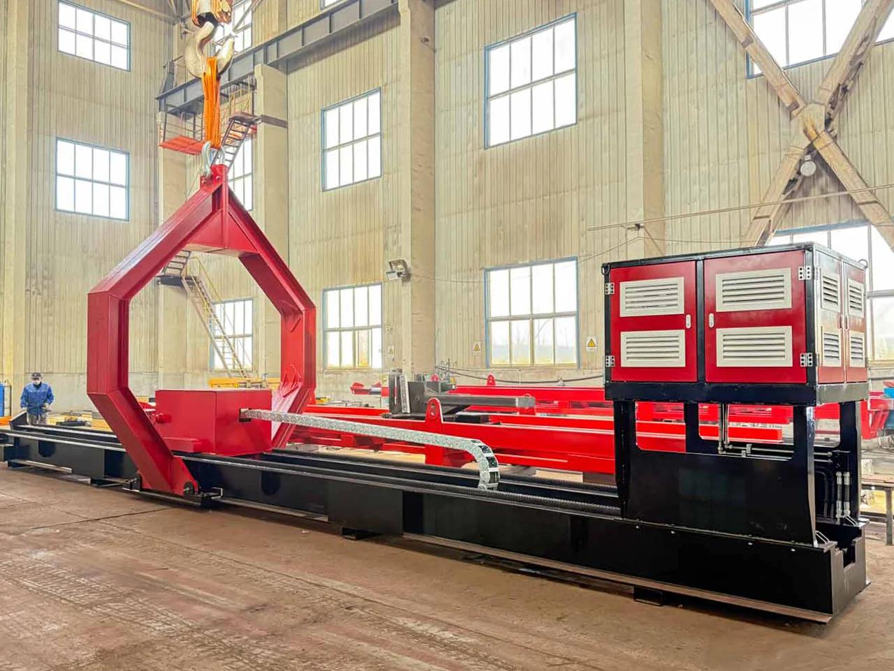 Qingwei BE25 diesel tube bundle extractor in the factory