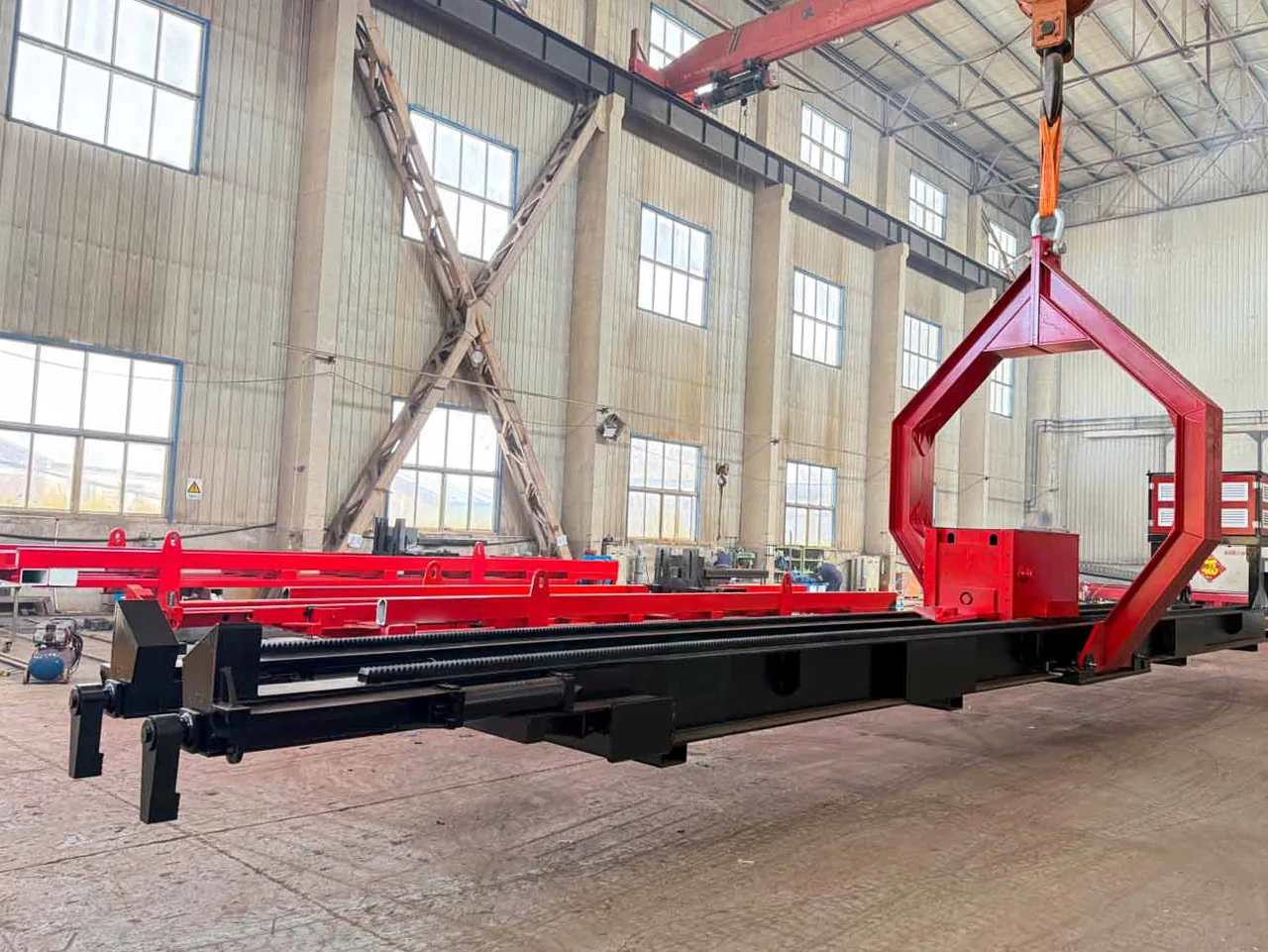 Qingwei BE65 diesel tube bundle extractor in the factory